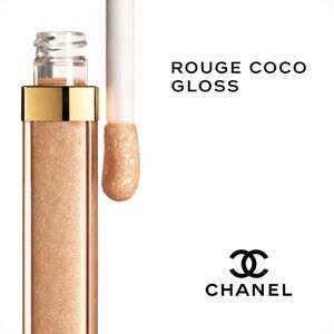 Chanel Rouge Coco Gloss - Shimmery Champagne Nude